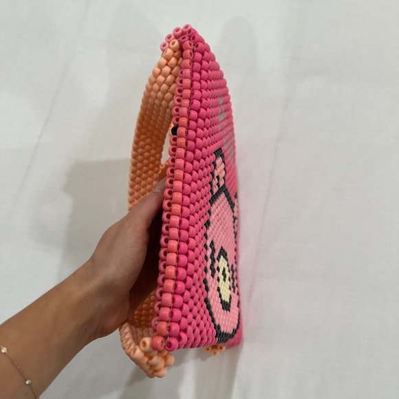 Kandi Rave Gloomy Bear PLUR Beaded Backpack - Picture 6 of 7